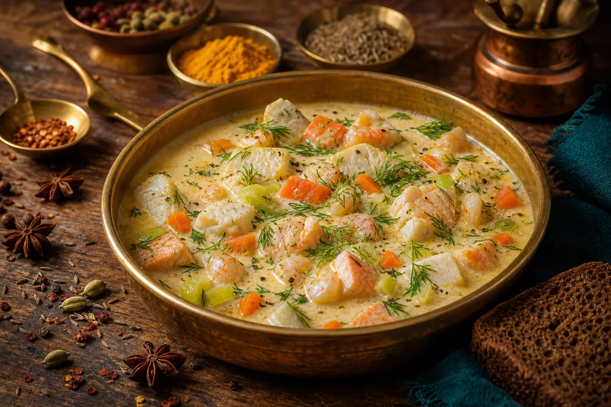 Bergensk fiskesuppe – Norges cremede klassiker