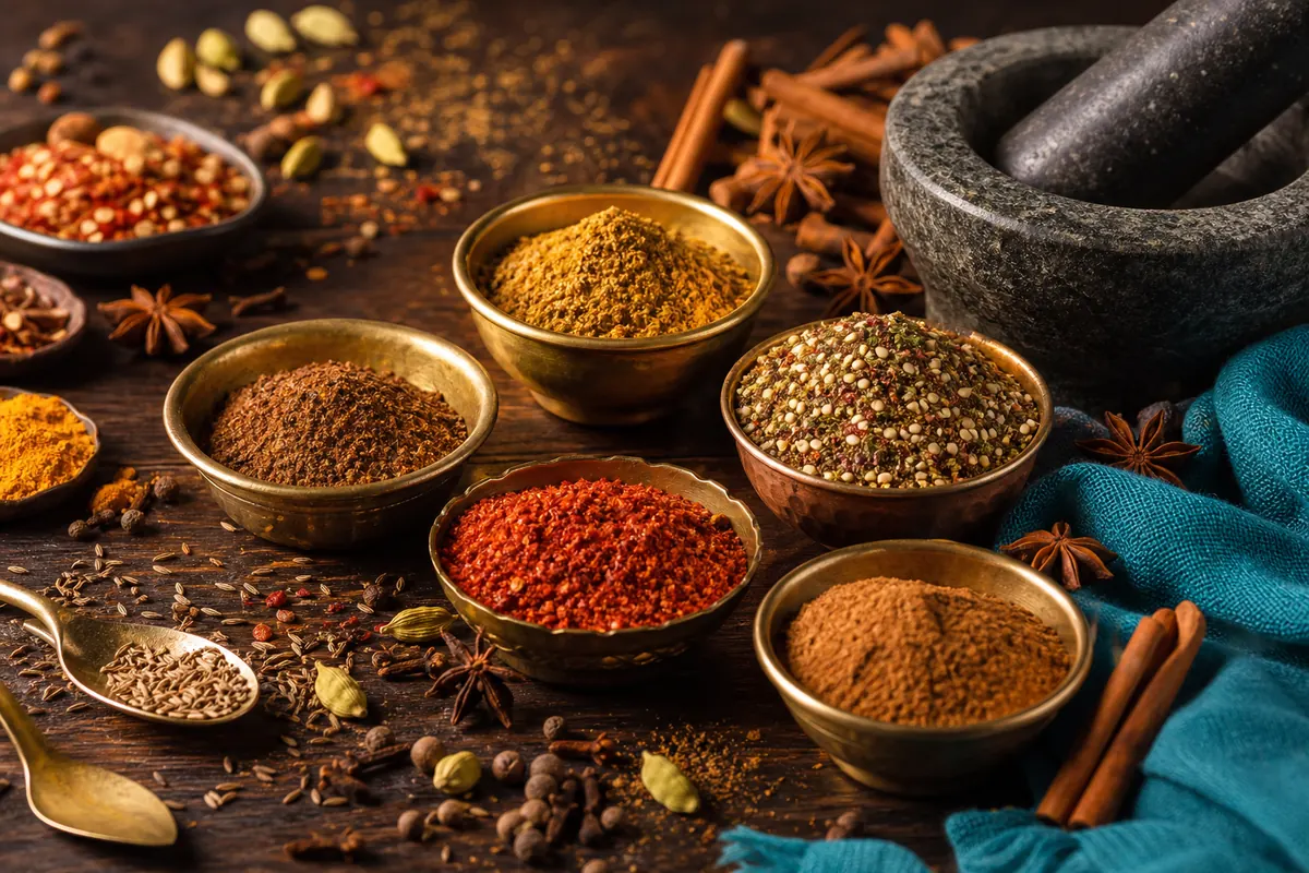 Krydderiblandinger fra hele verden: garam masala, za'atar og flere